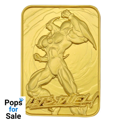 Yu-Gi-Oh! GX Elemental Hero Neos 24k Gold Plated Ingot Ingot
