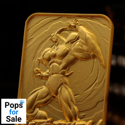 Yu-Gi-Oh! GX Elemental Hero Neos 24k Gold Plated Ingot Ingot