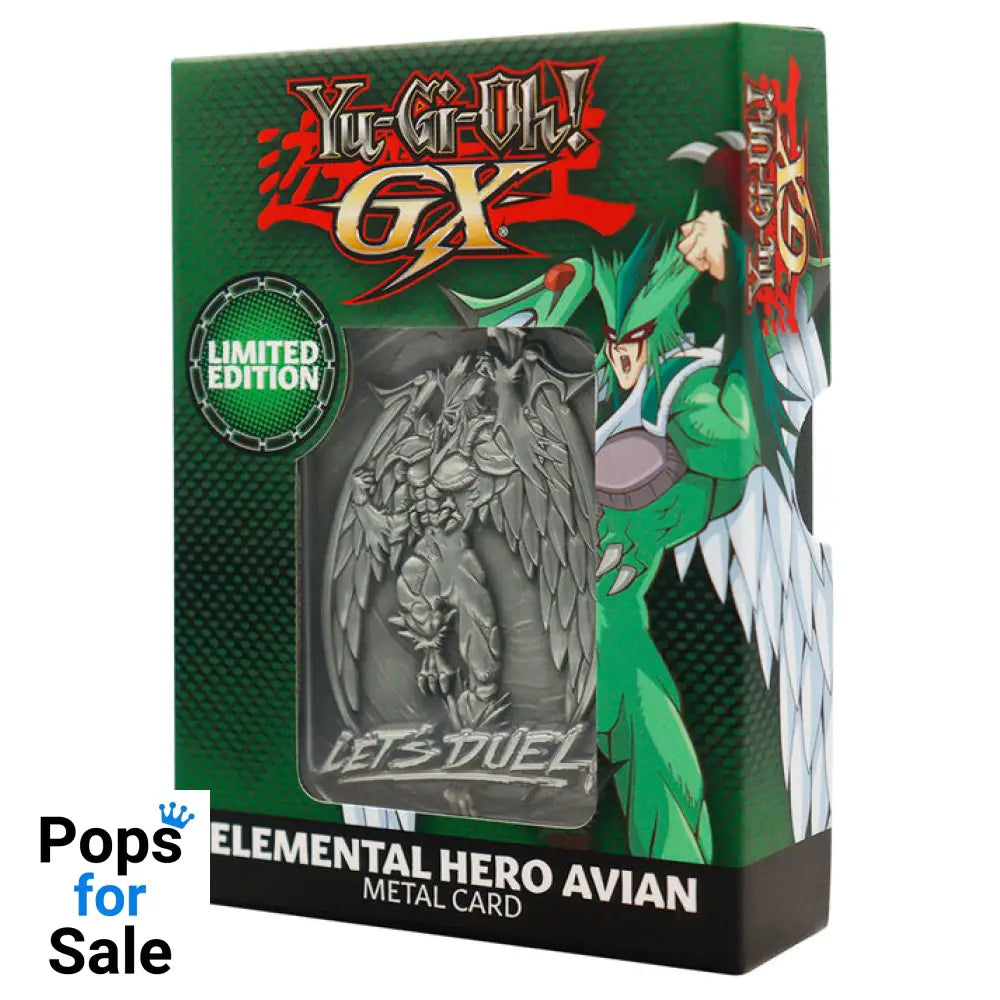 Yu-Gi-Oh! GX Limited Edition Elemental Hero Avian Metal Ingot Ingot