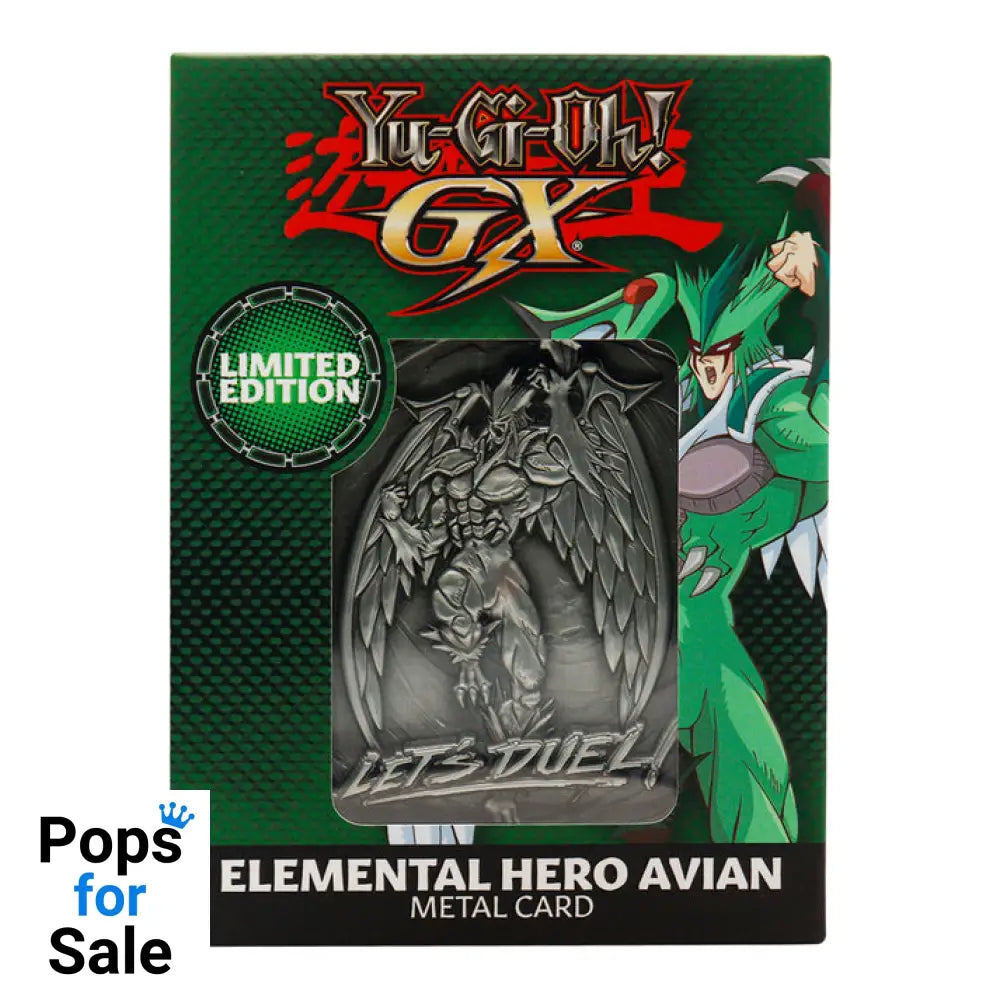 Yu-Gi-Oh! GX Limited Edition Elemental Hero Avian Metal Ingot Ingot