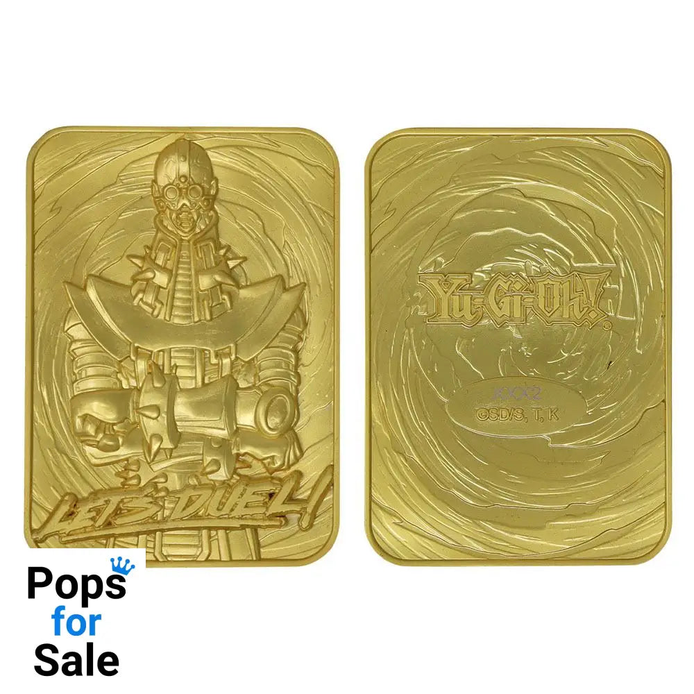 Yu-Gi-Oh! Ingot Jinzo Limited Edition (gold plated) Coins