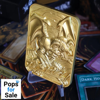 Yu-Gi-Oh! Limited Edition 24k Gold Plated B. Skull Dragon Metal Card Ingot