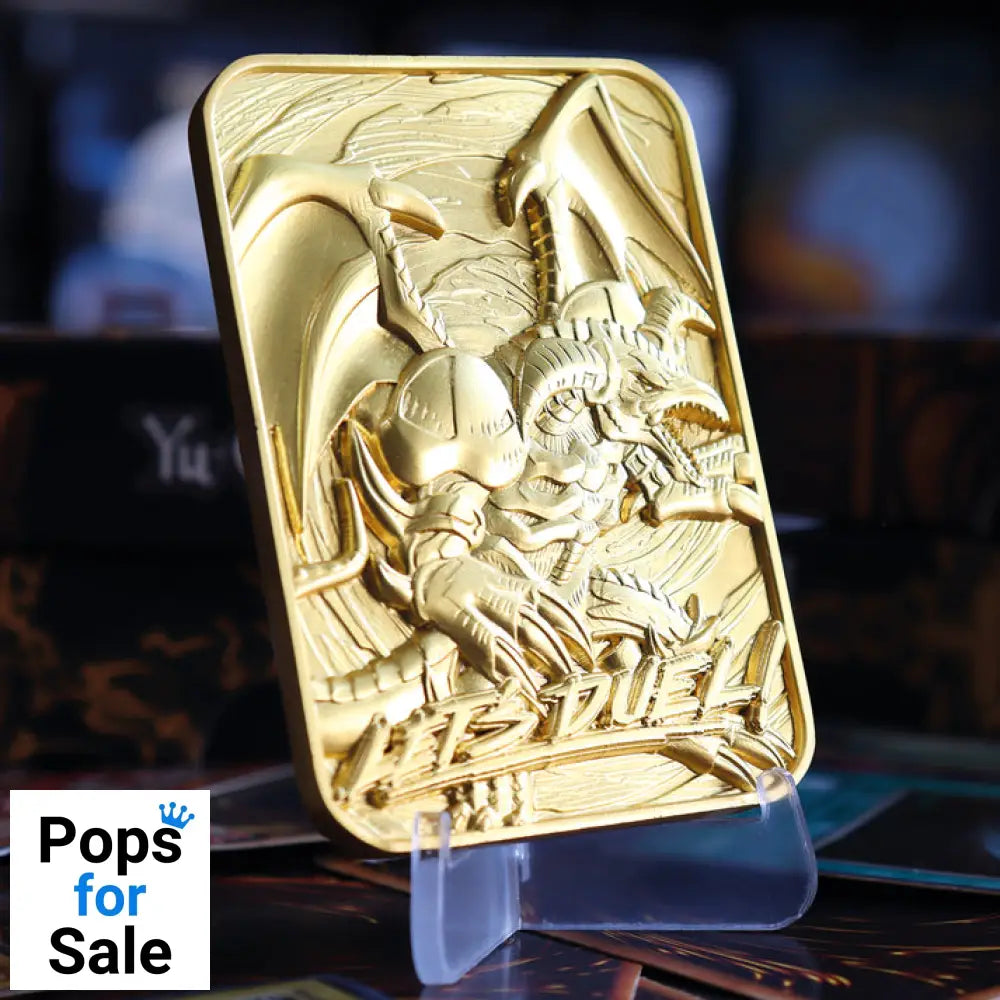 Yu-Gi-Oh! Limited Edition 24k Gold Plated B. Skull Dragon Metal Card Ingot