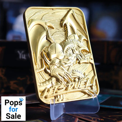 Yu-Gi-Oh! Limited Edition 24k Gold Plated B. Skull Dragon Metal Card Ingot
