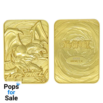 Yu-Gi-Oh! Limited Edition 24k Gold Plated B. Skull Dragon Metal Card Ingot