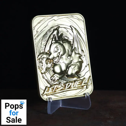 Yu-Gi-Oh! Limited Edition 24k Gold Plated Baby Dragon Metal Card Ingot