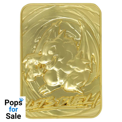 Yu-Gi-Oh! Limited Edition 24k Gold Plated Baby Dragon Metal Card Ingot