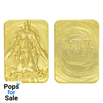 Yu-Gi-Oh! Limited Edition 24k Gold Plated Gaia the Fierce Knight Metal Card Ingot