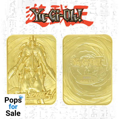 Yu-Gi-Oh! Limited Edition 24k Gold Plated Gaia the Fierce Knight Metal Card Ingot
