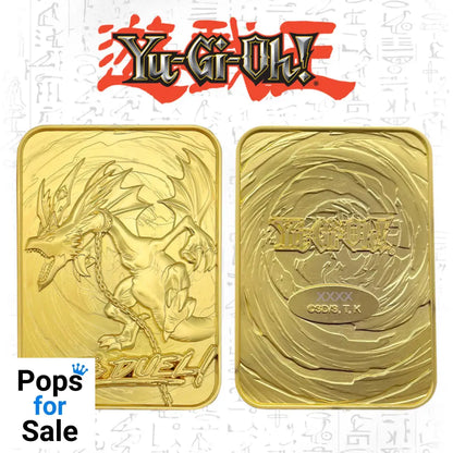 Yu-Gi-Oh! Limited Edition 24k Gold Plated Harpie’s Pet Dragon Metal Card Ingot