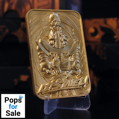 Yu-Gi-Oh! Limited Edition 24k Gold Plated Jinzo Metal Card Ingot