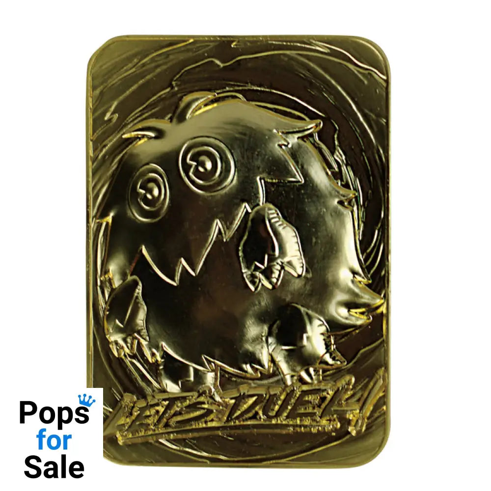 Yu-Gi-Oh! Limited Edition 24k Gold Plated Kuriboh Metal Card Ingot