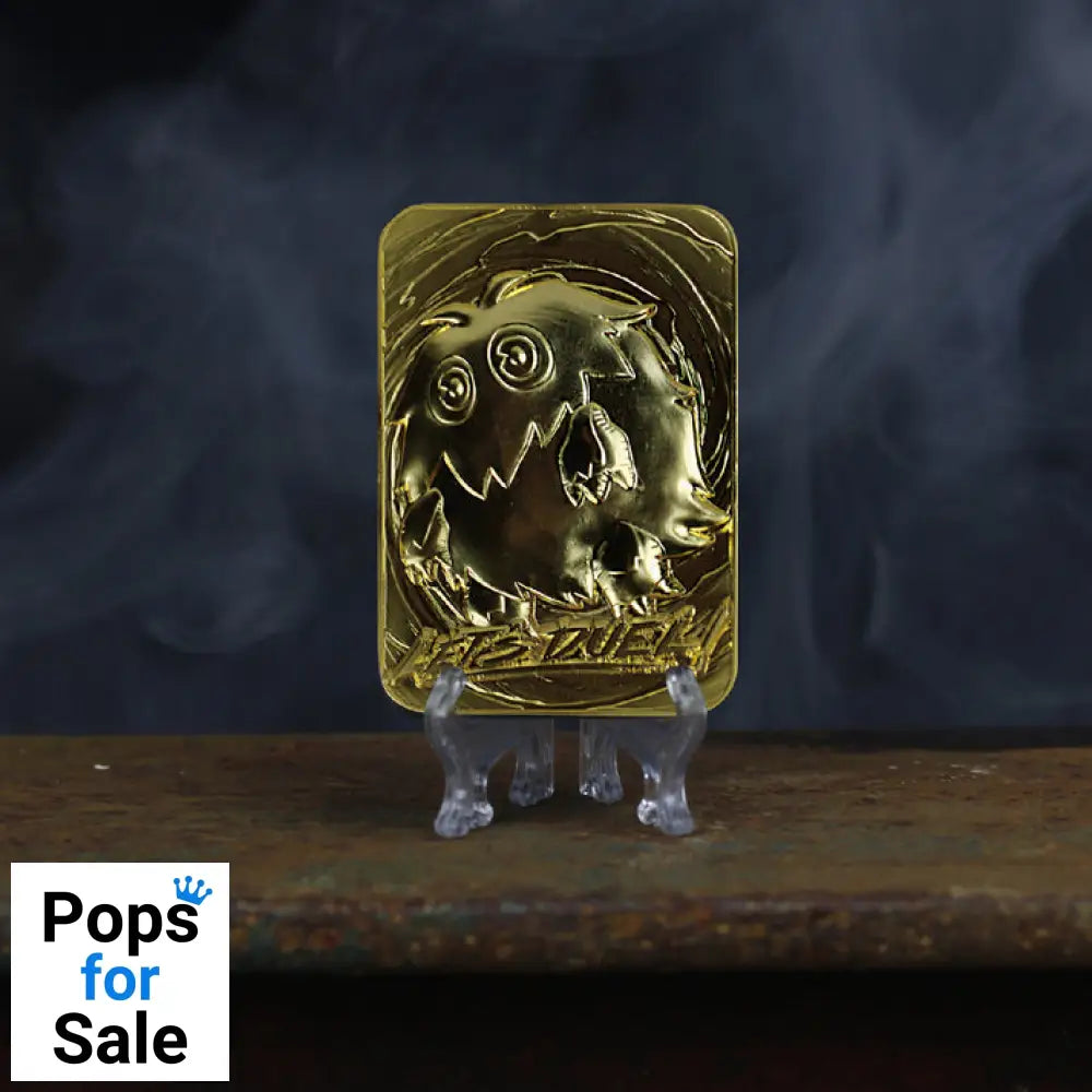 Yu-Gi-Oh! Limited Edition 24k Gold Plated Kuriboh Metal Card Ingot