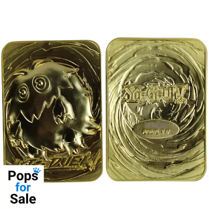 Yu-Gi-Oh! Limited Edition 24k Gold Plated Kuriboh Metal Card Ingot
