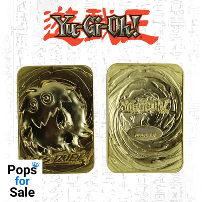 Yu-Gi-Oh! Limited Edition 24k Gold Plated Kuriboh Metal Card Ingot