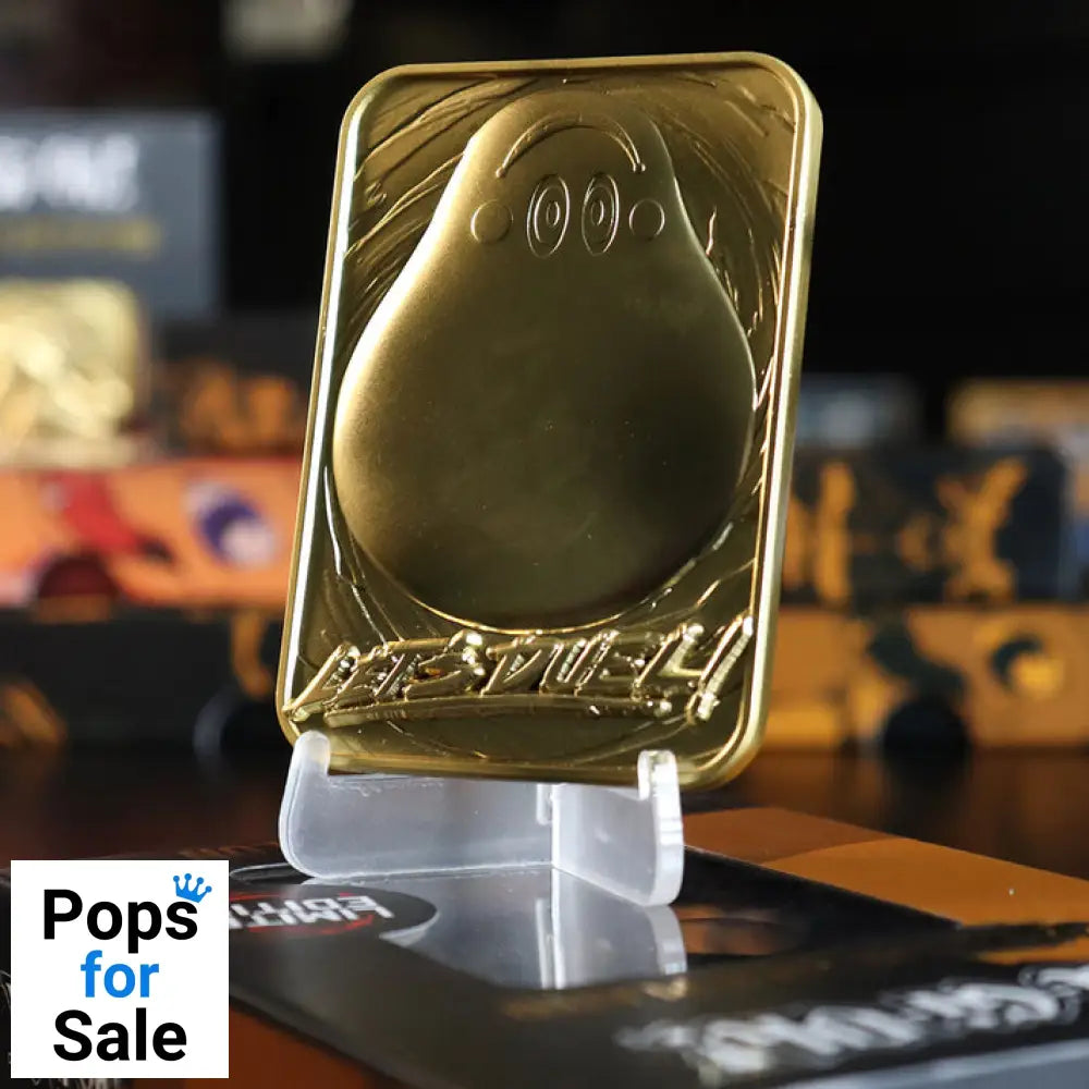 Yu-Gi-Oh! Limited Edition 24k Gold Plated Marshmallon Metal Card Ingot