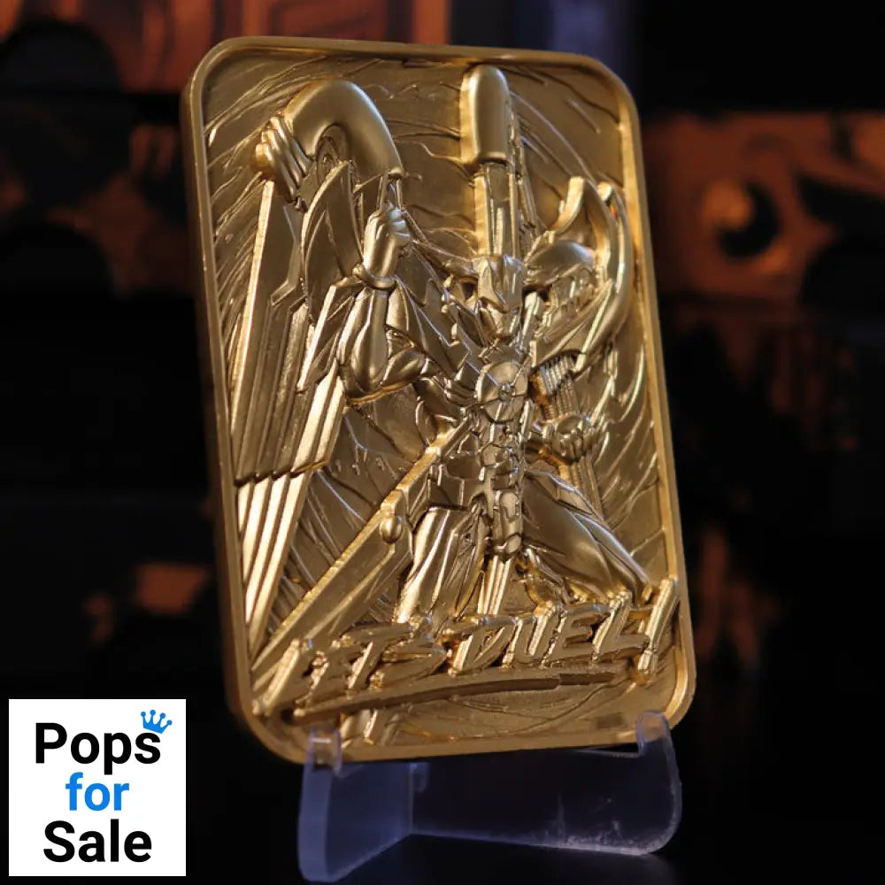 Yu-Gi-Oh! Limited Edition 24k Gold Plated Number 39: Utopia Metal Card Ingot