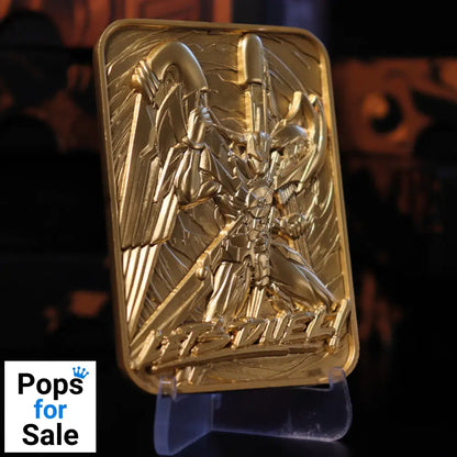 Yu-Gi-Oh! Limited Edition 24k Gold Plated Number 39: Utopia Metal Card Ingot