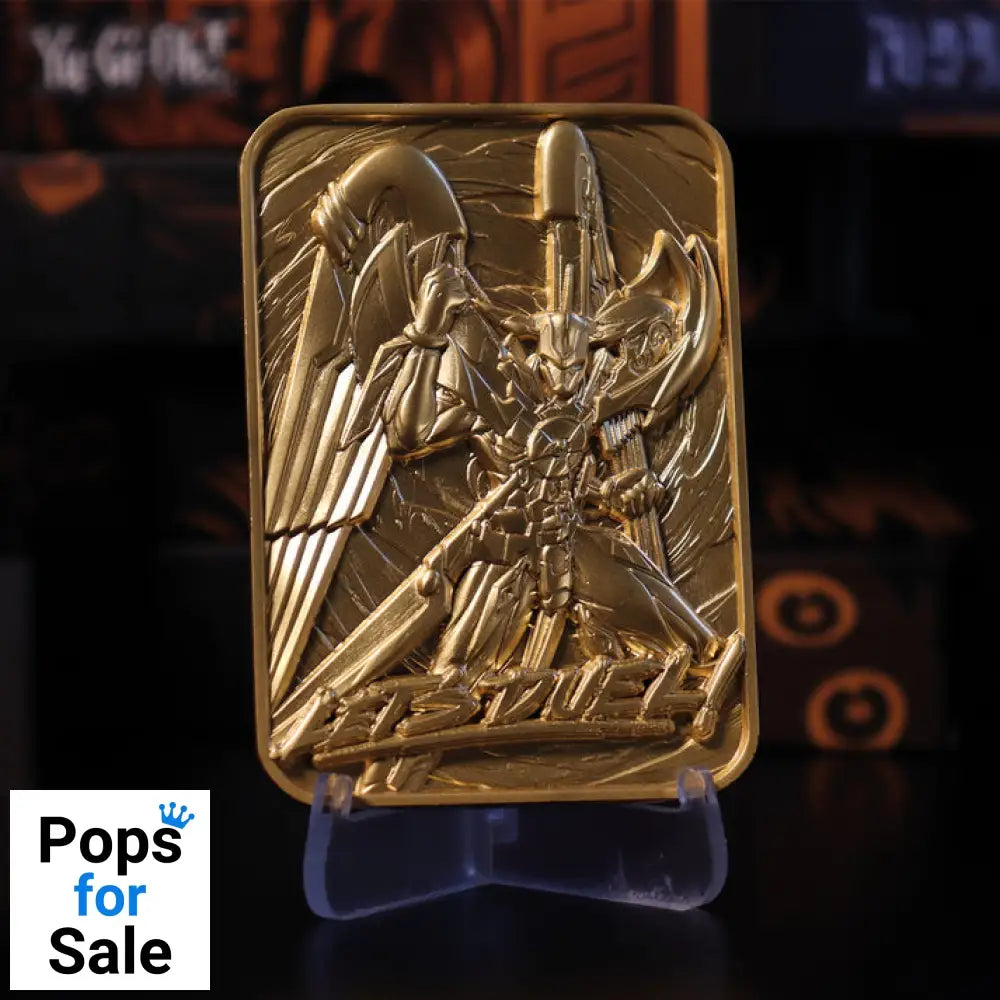Yu-Gi-Oh! Limited Edition 24k Gold Plated Number 39: Utopia Metal Card Ingot