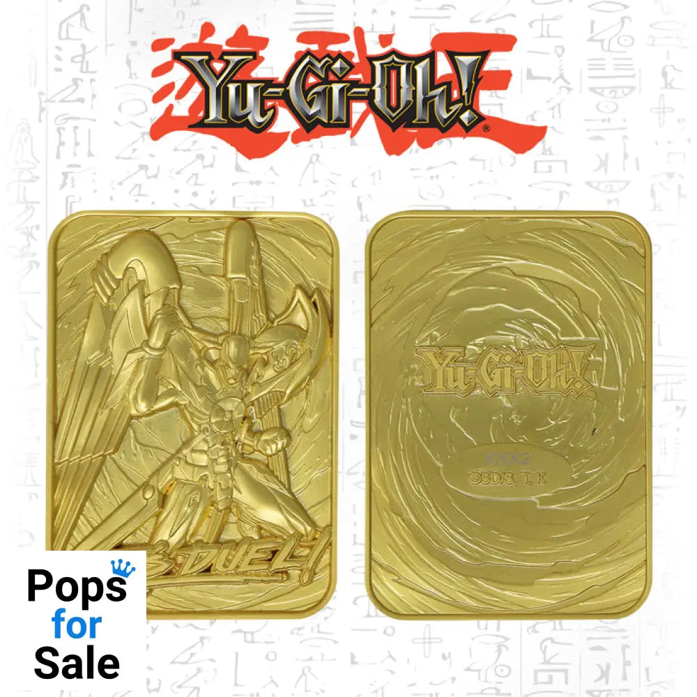 Yu-Gi-Oh! Limited Edition 24k Gold Plated Number 39: Utopia Metal Card Ingot