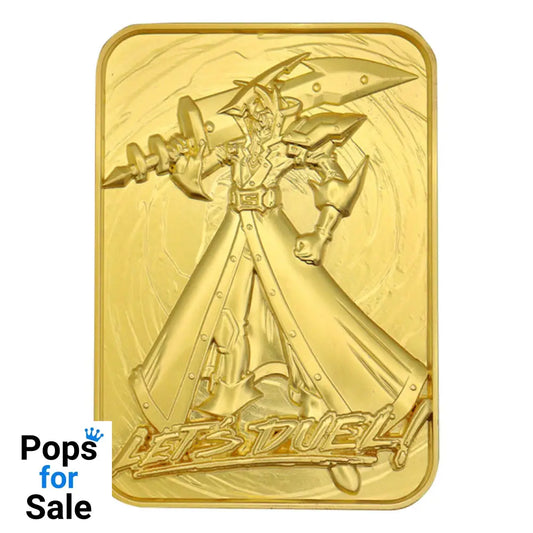 Yu-Gi-Oh! Limited Edition 24k Gold Plated Silent Swordsman Metal Card Ingot