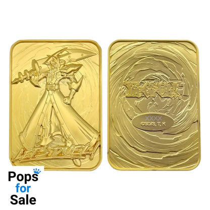 Yu-Gi-Oh! Limited Edition 24k Gold Plated Silent Swordsman Metal Card Ingot