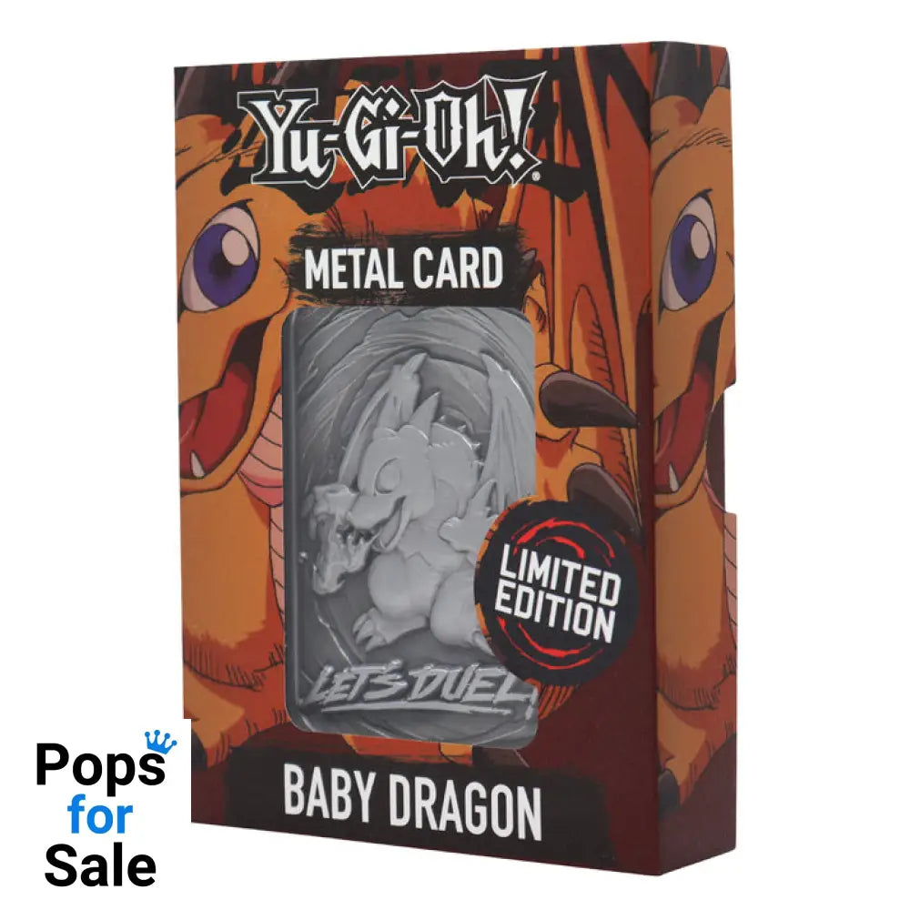 Yu-Gi-Oh! Limited Edition Baby Dragon Metal Card Ingot
