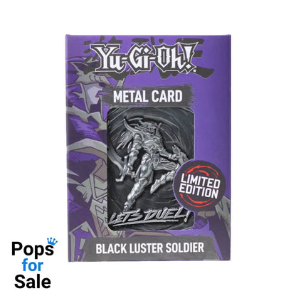 Yu-Gi-Oh! Limited Edition Black Luster Soldier Metal Card Ingot