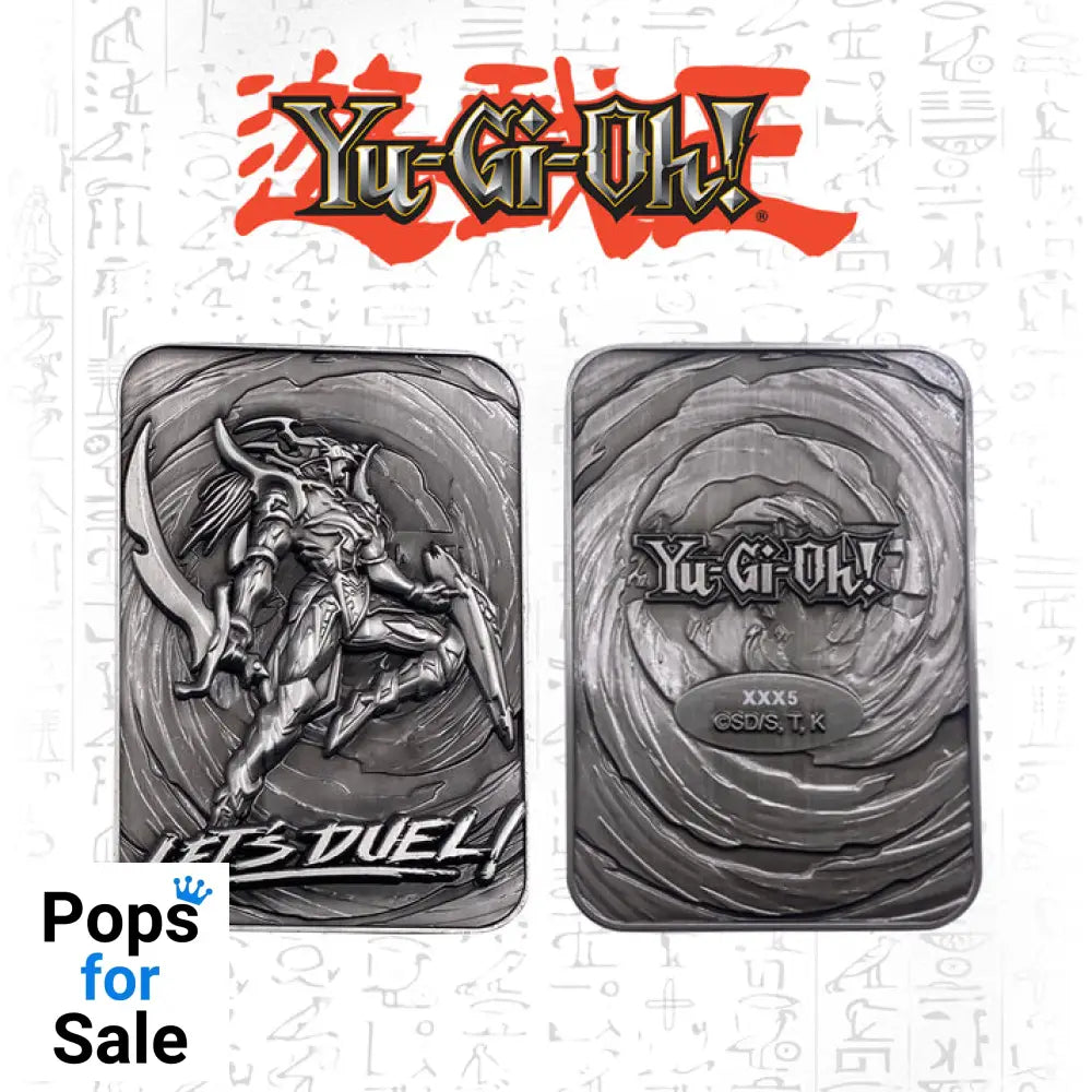 Yu-Gi-Oh! Limited Edition Black Luster Soldier Metal Card Ingot