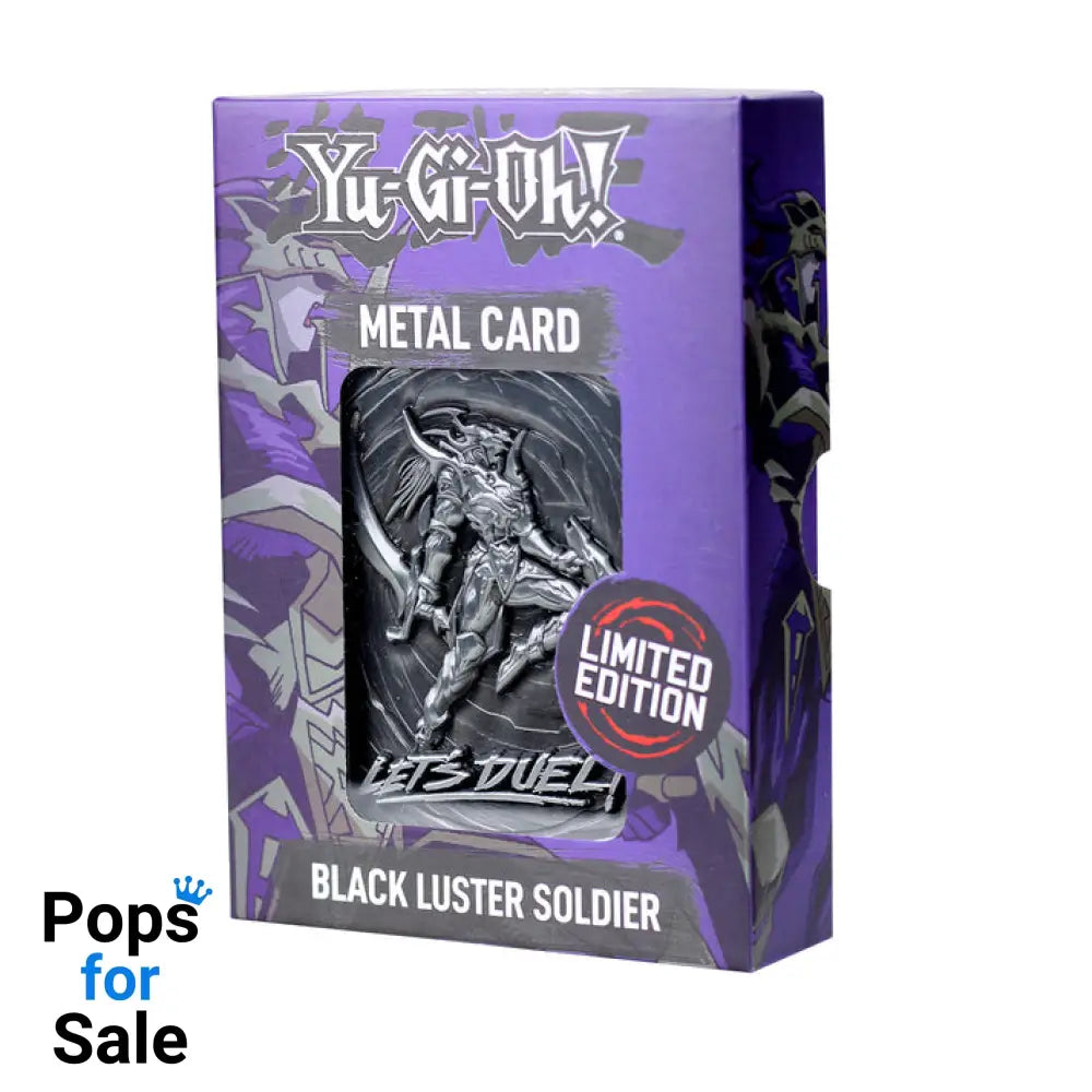 Yu-Gi-Oh! Limited Edition Black Luster Soldier Metal Card Ingot