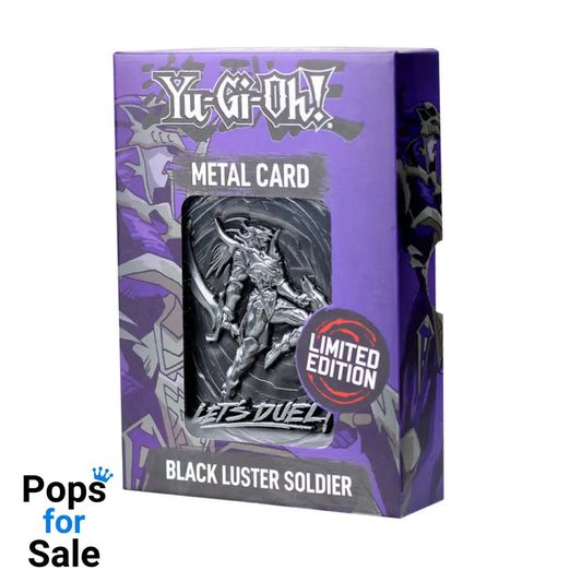 Yu-Gi-Oh! Limited Edition Black Luster Soldier Metal Card Ingot