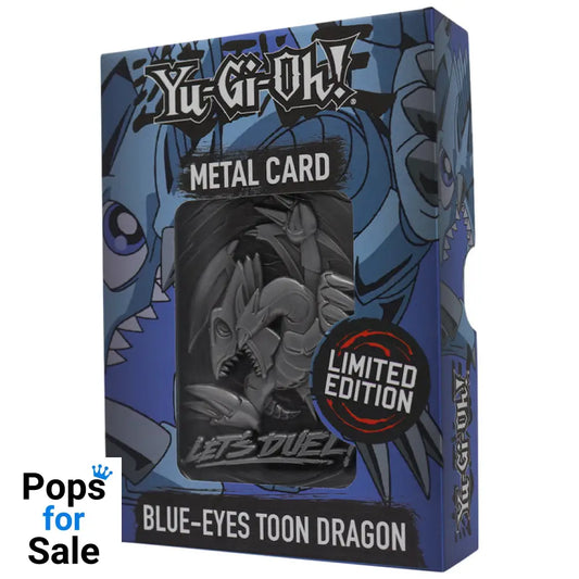 Yu-Gi-Oh! Limited Edition Blue Eyes Toon Dragon Metal Card Ingot