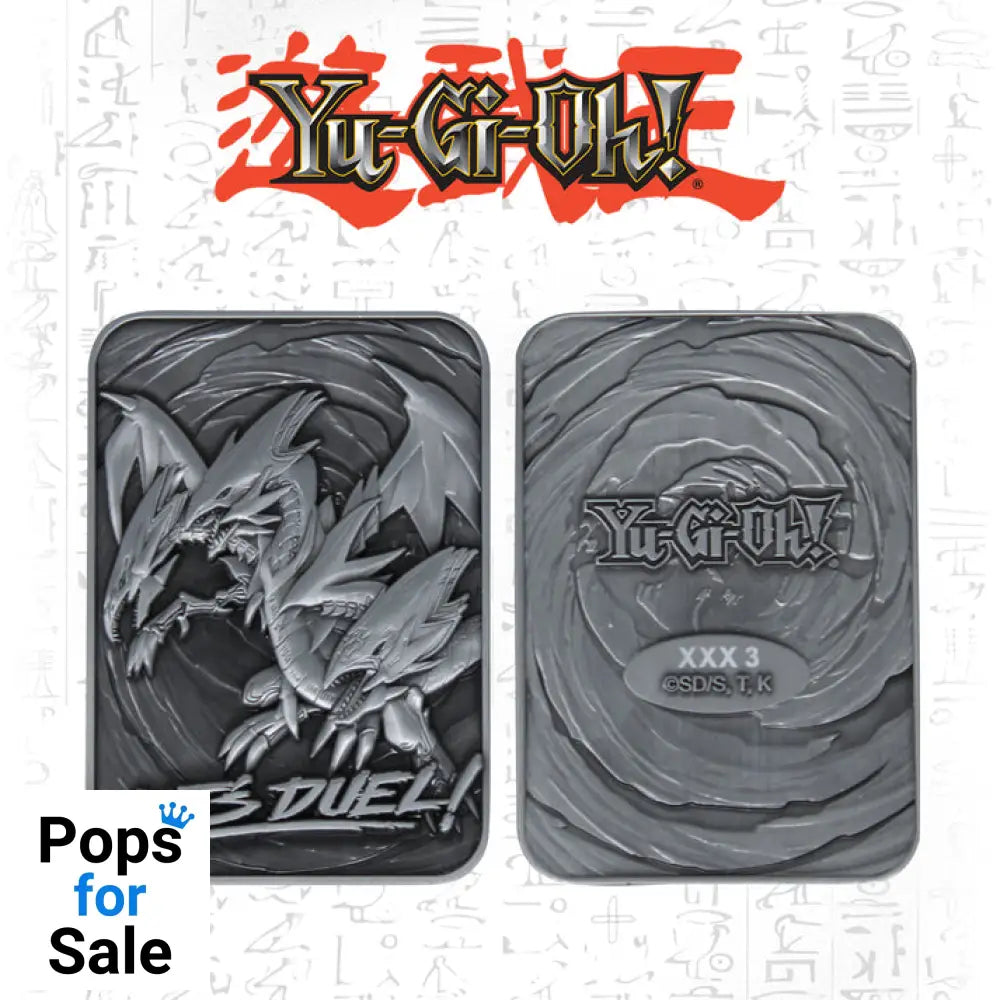 Yu-Gi-Oh! Limited Edition Blue Eyes Ultimate Dragon Metal Card Ingot