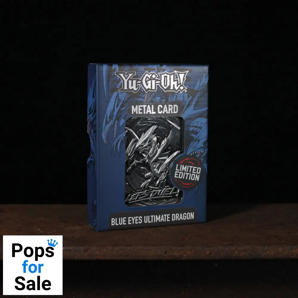 Yu-Gi-Oh! Limited Edition Blue Eyes Ultimate Dragon Metal Card Ingot