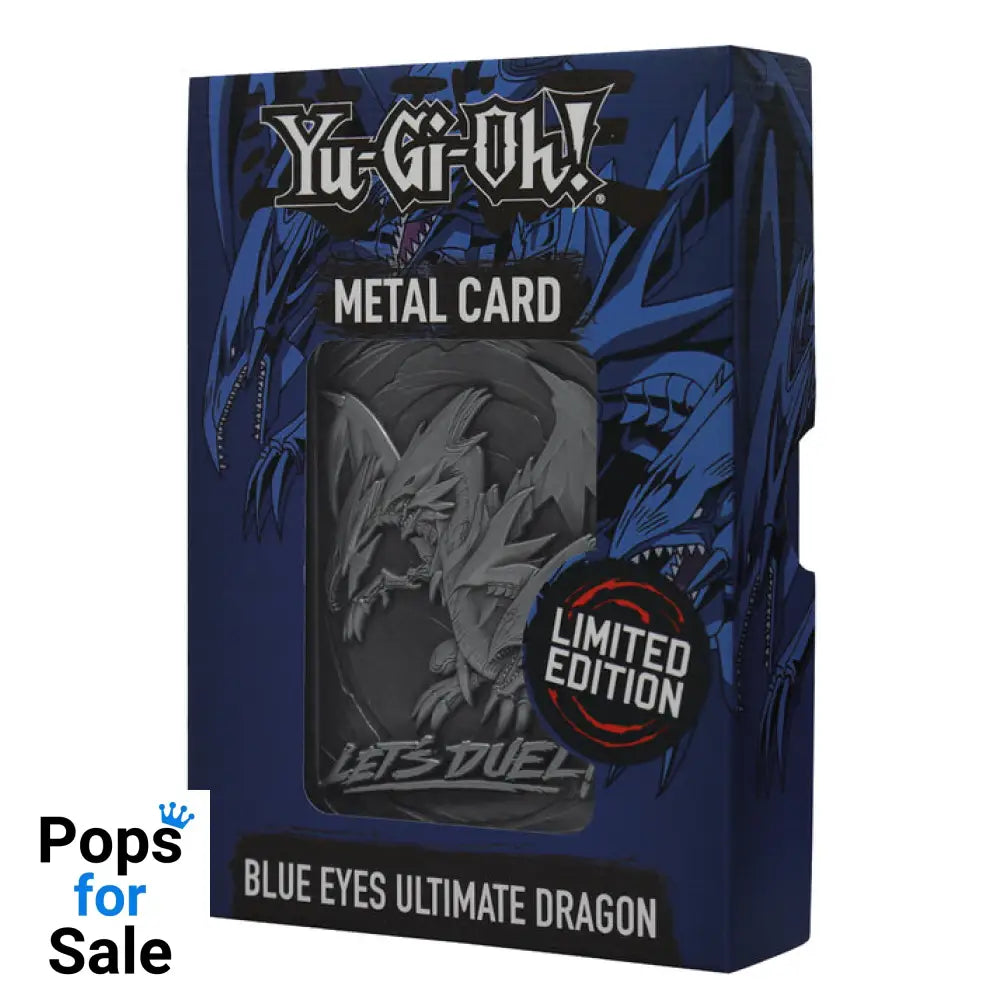 Yu-Gi-Oh! Limited Edition Blue Eyes Ultimate Dragon Metal Card Ingot