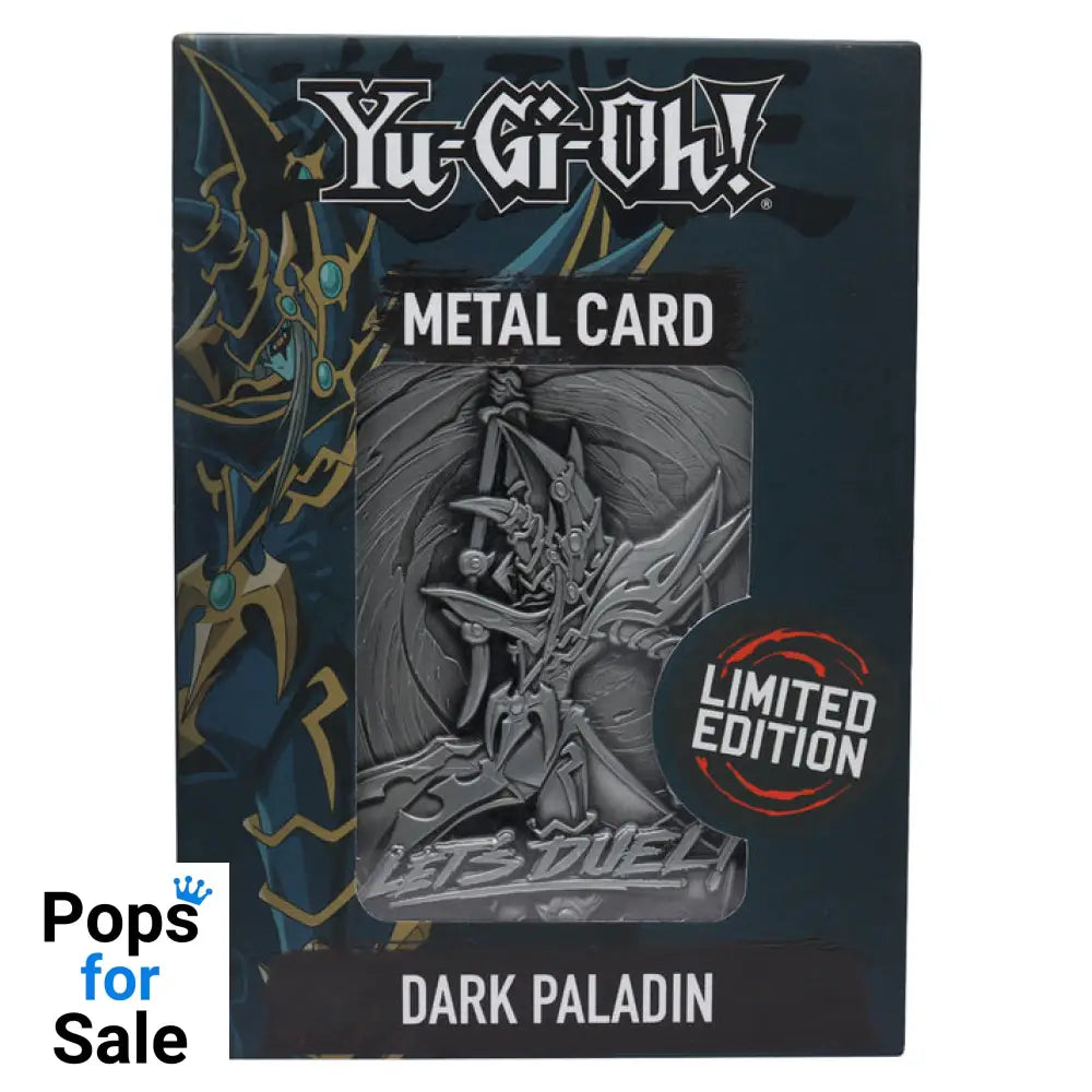 Yu-Gi-Oh! Limited Edition Dark Paladin Metal Card Ingot