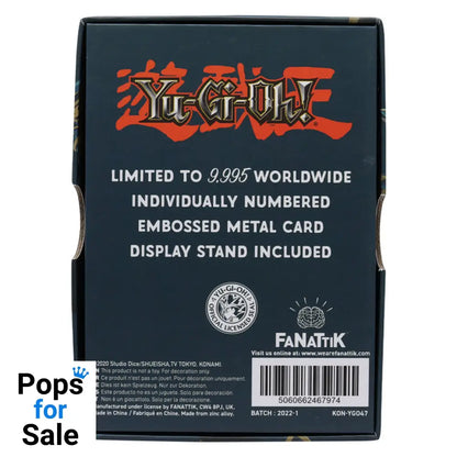 Yu-Gi-Oh! Limited Edition Dark Paladin Metal Card Ingot