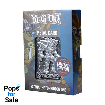 Yu-Gi-Oh! Limited Edition Exodia the Forbidden One Metal Card Ingot