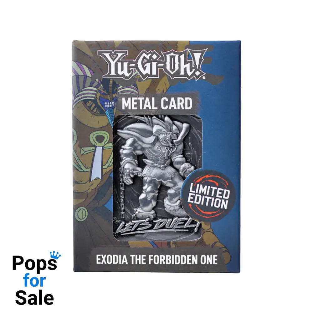 Yu-Gi-Oh! Limited Edition Exodia the Forbidden One Metal Card Ingot