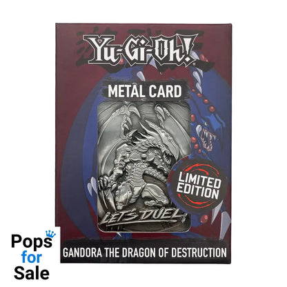 Yu-Gi-Oh! Limited Edition Gandora the Dragon Destruction Ingot Ingot