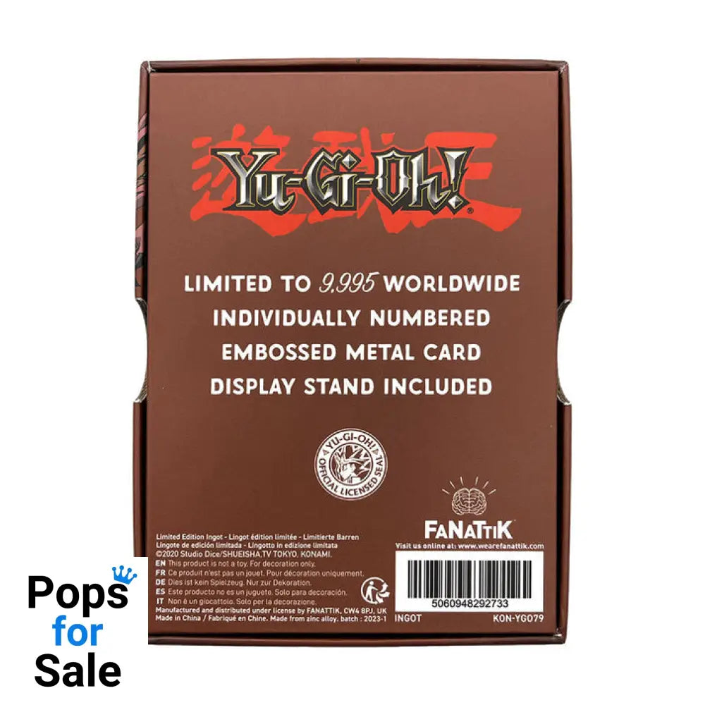 Yu-Gi-Oh! Limited Edition Harpie’s Pet Dragon Ingot Ingot