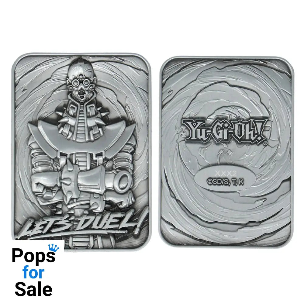 Yu-Gi-Oh! Limited Edition Jinzo Metal Card Ingot