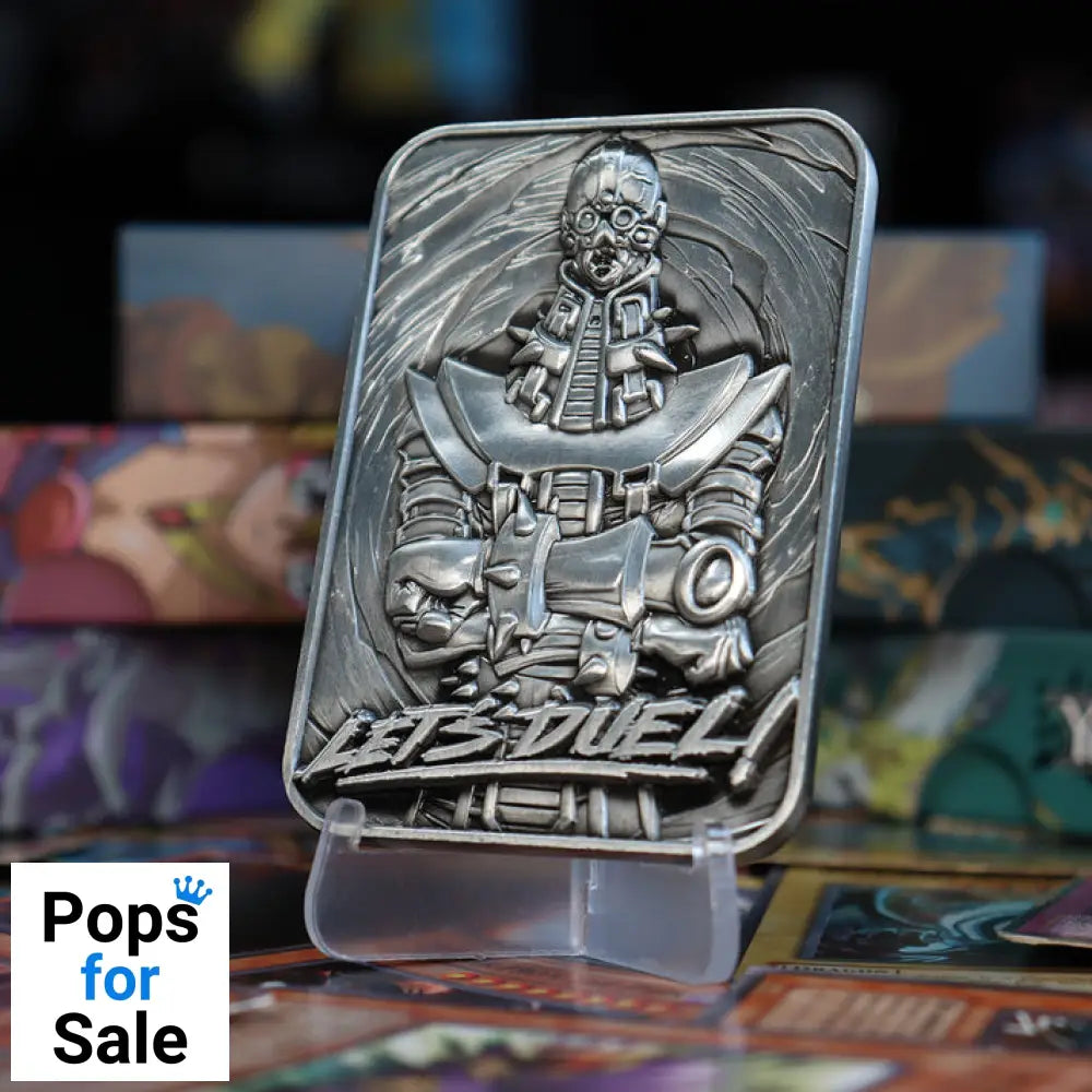 Yu-Gi-Oh! Limited Edition Jinzo Metal Card Ingot