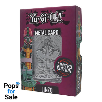 Yu-Gi-Oh! Limited Edition Jinzo Metal Card Ingot