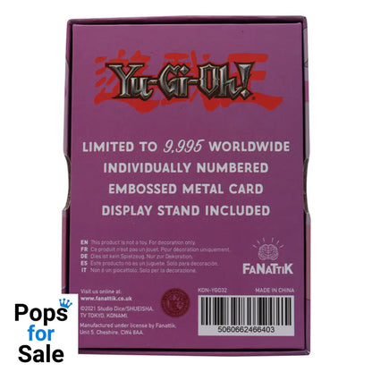Yu-Gi-Oh! Limited Edition Marshmallon Metal Card Ingot