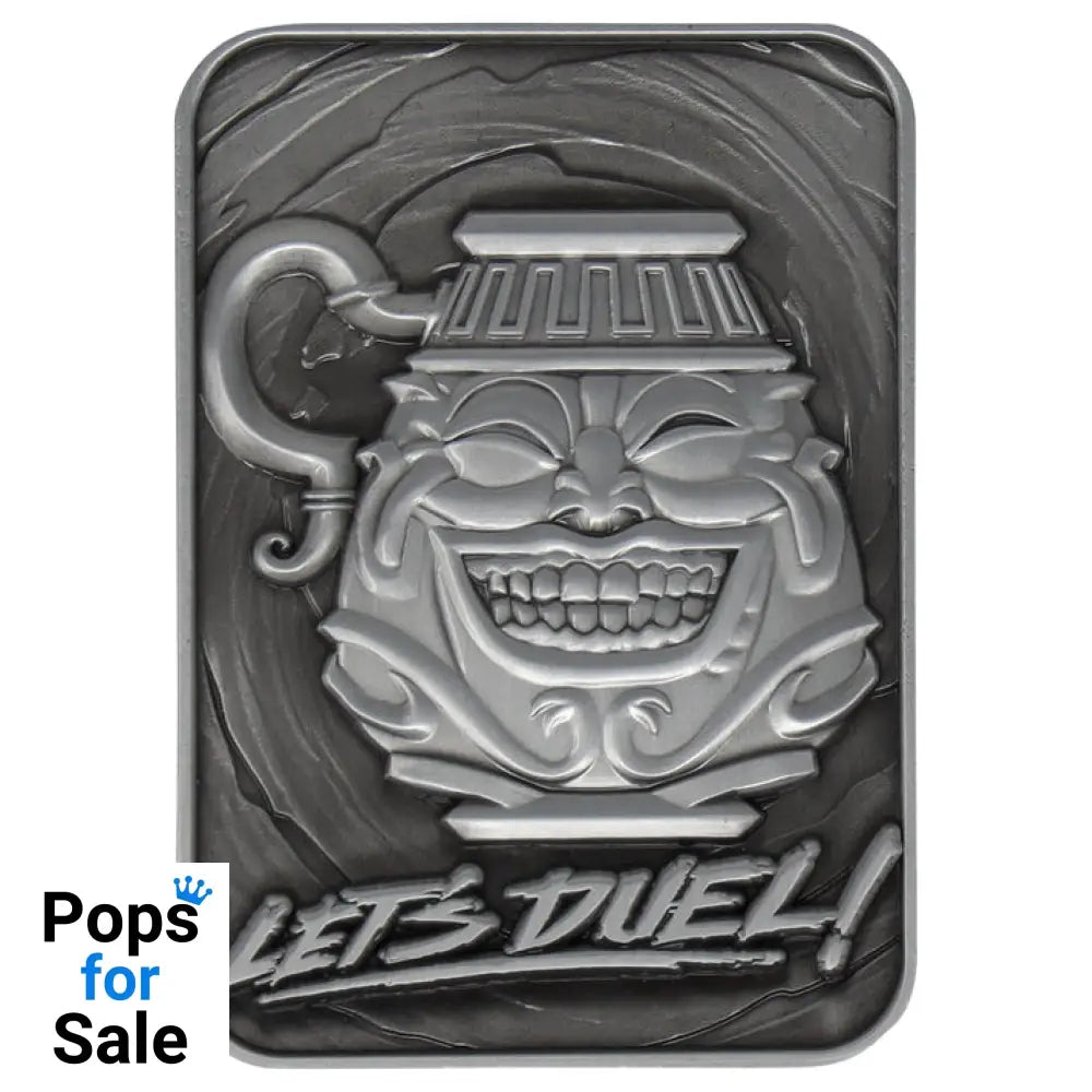 Yu-Gi-Oh! Limited Edition Pot of Greed Metal Card Ingot