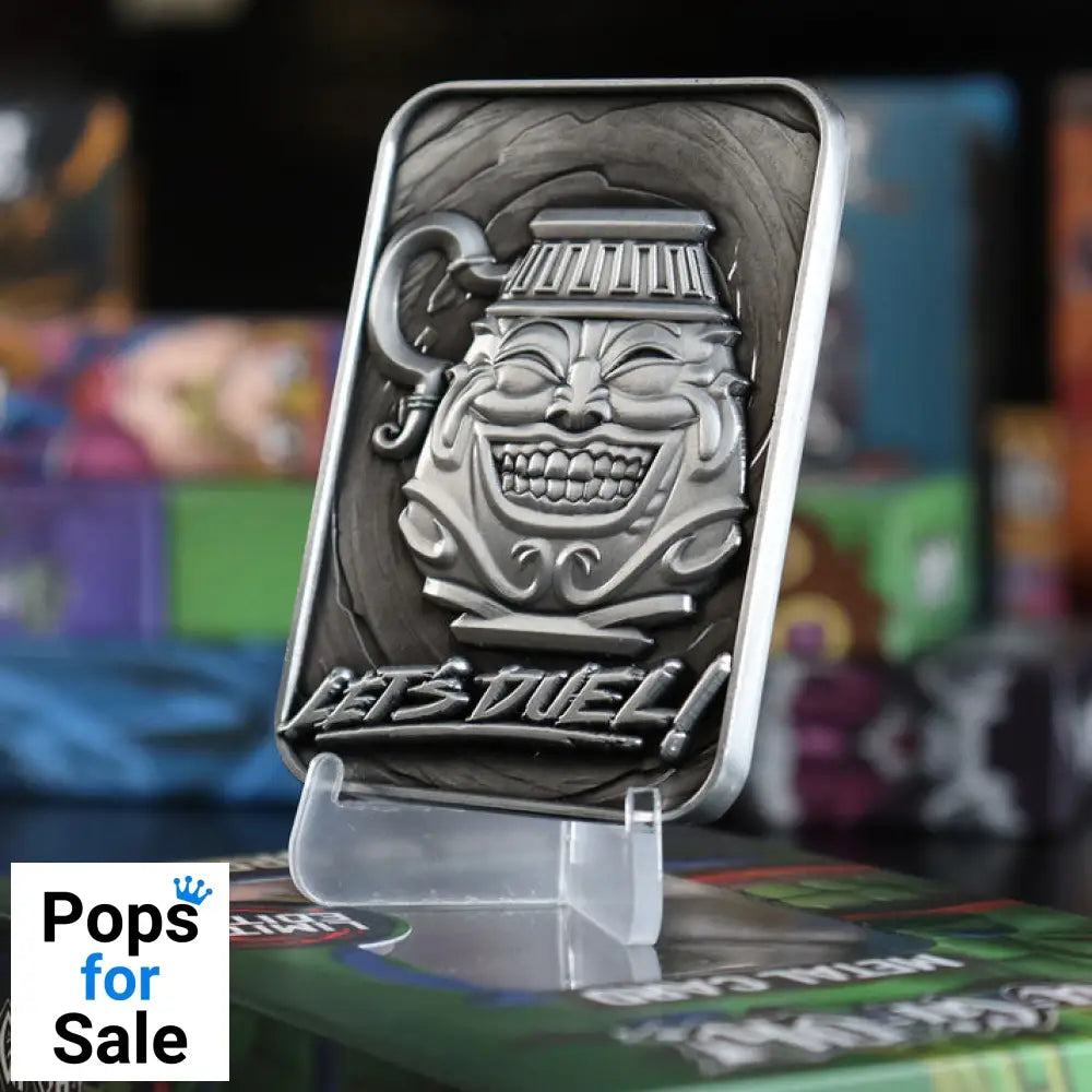 Yu-Gi-Oh! Limited Edition Pot of Greed Metal Card Ingot