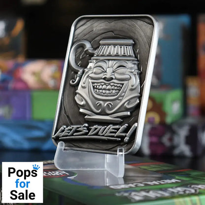 Yu-Gi-Oh! Limited Edition Pot of Greed Metal Card Ingot