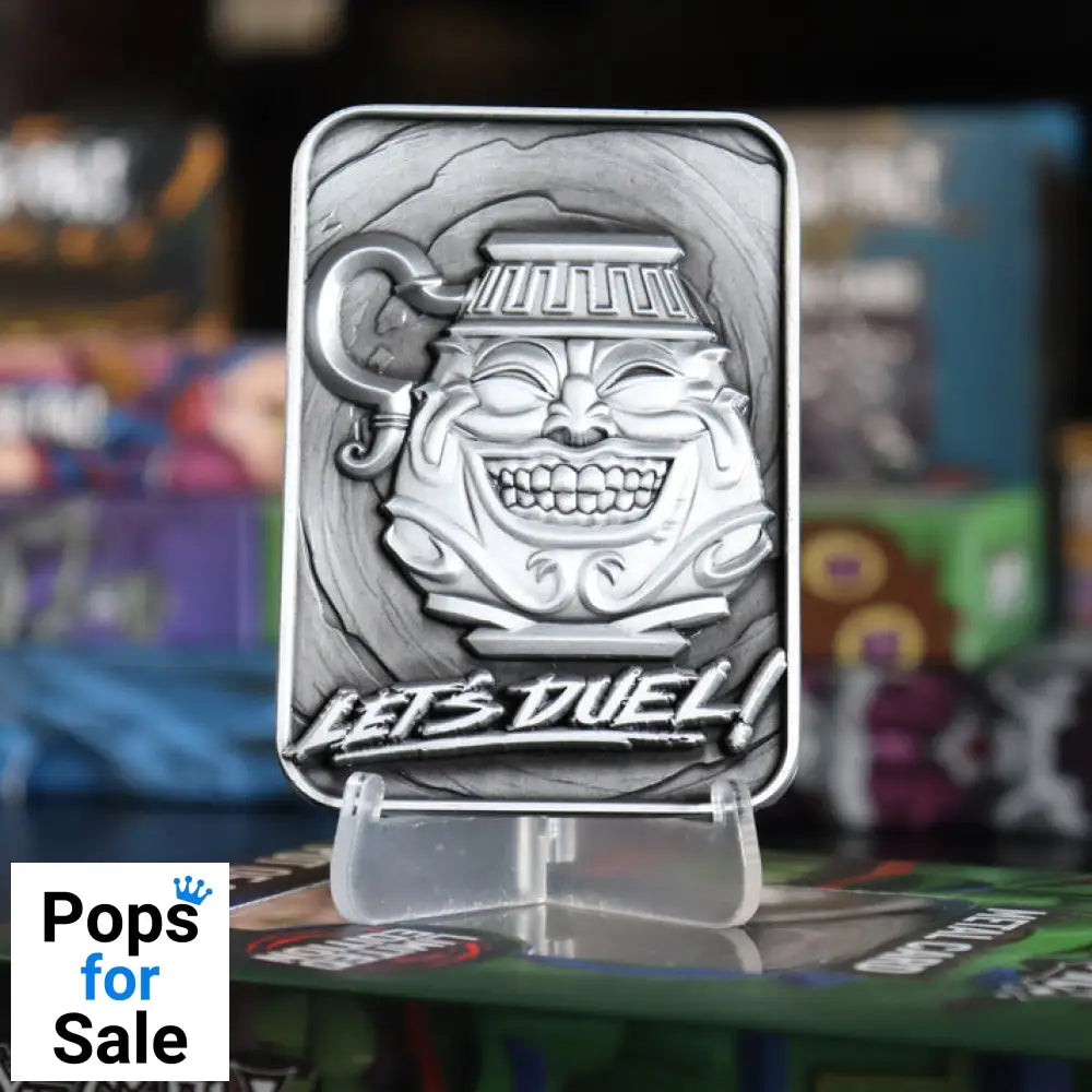 Yu-Gi-Oh! Limited Edition Pot of Greed Metal Card Ingot