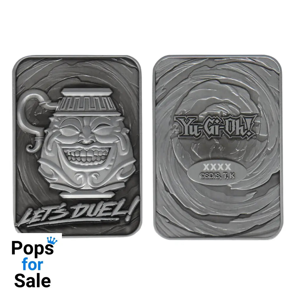 Yu-Gi-Oh! Limited Edition Pot of Greed Metal Card Ingot